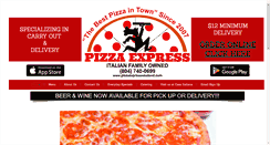 Desktop Screenshot of pizzaexpresswestend.com